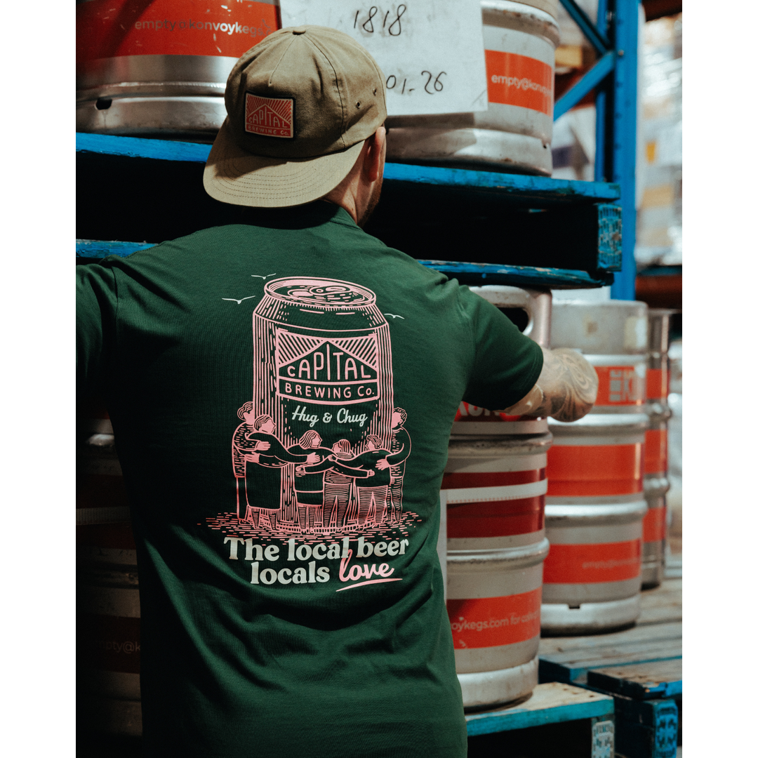 Hug & Chug Tee - Green