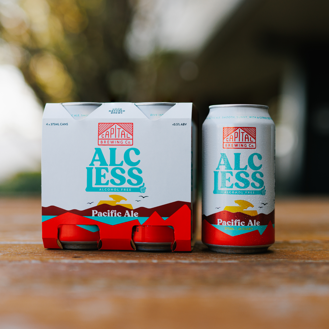 Cheapest Alc ALC-LESS Non-Alc Pacific Ale – Capital Brewing Co.
