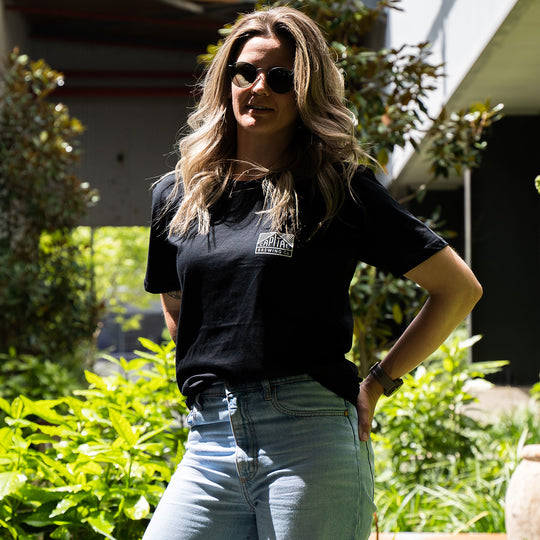 CBR In A Glass Tee Black