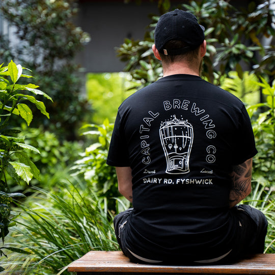 CBR In A Glass Tee Black