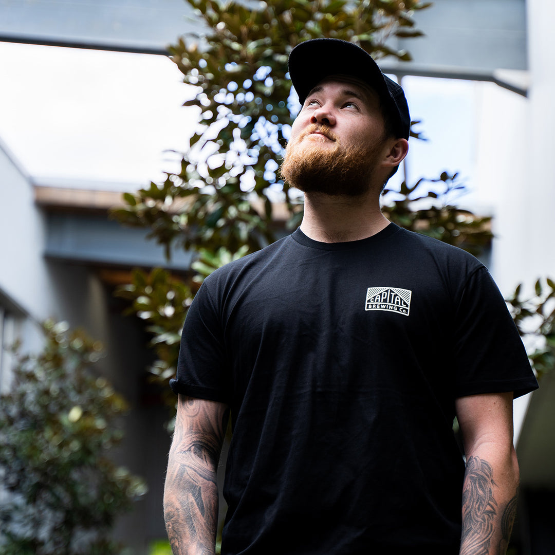 CBR In A Glass Tee Black