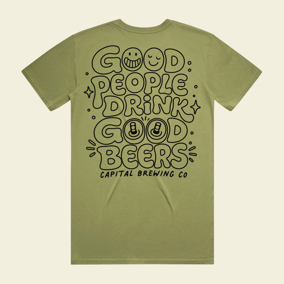 Good People Good Beer Tee