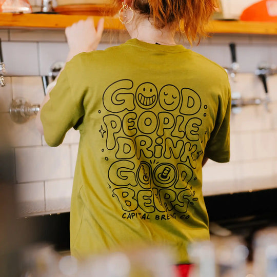 Good People Good Beer Tee