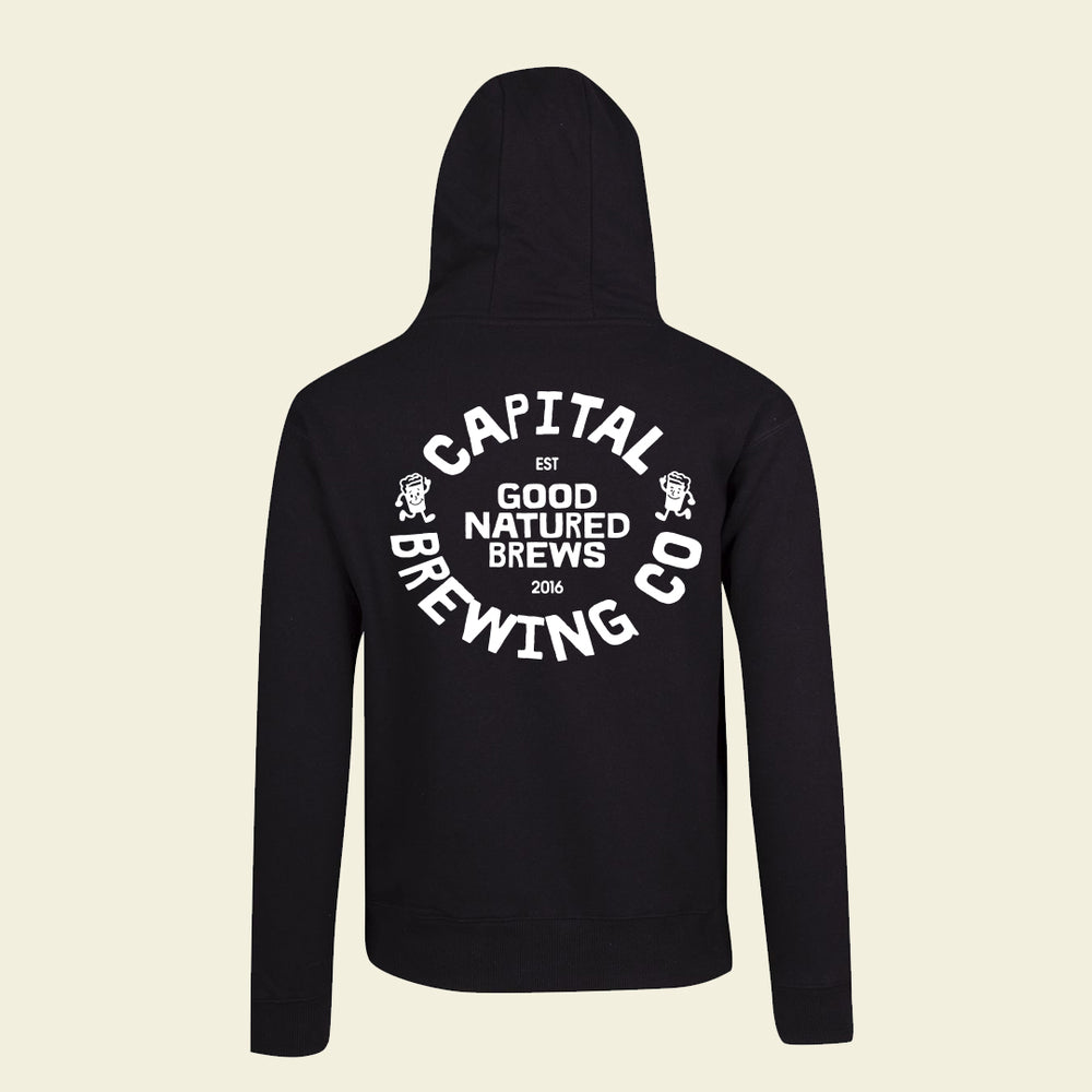 Capital Back Print Hoodie