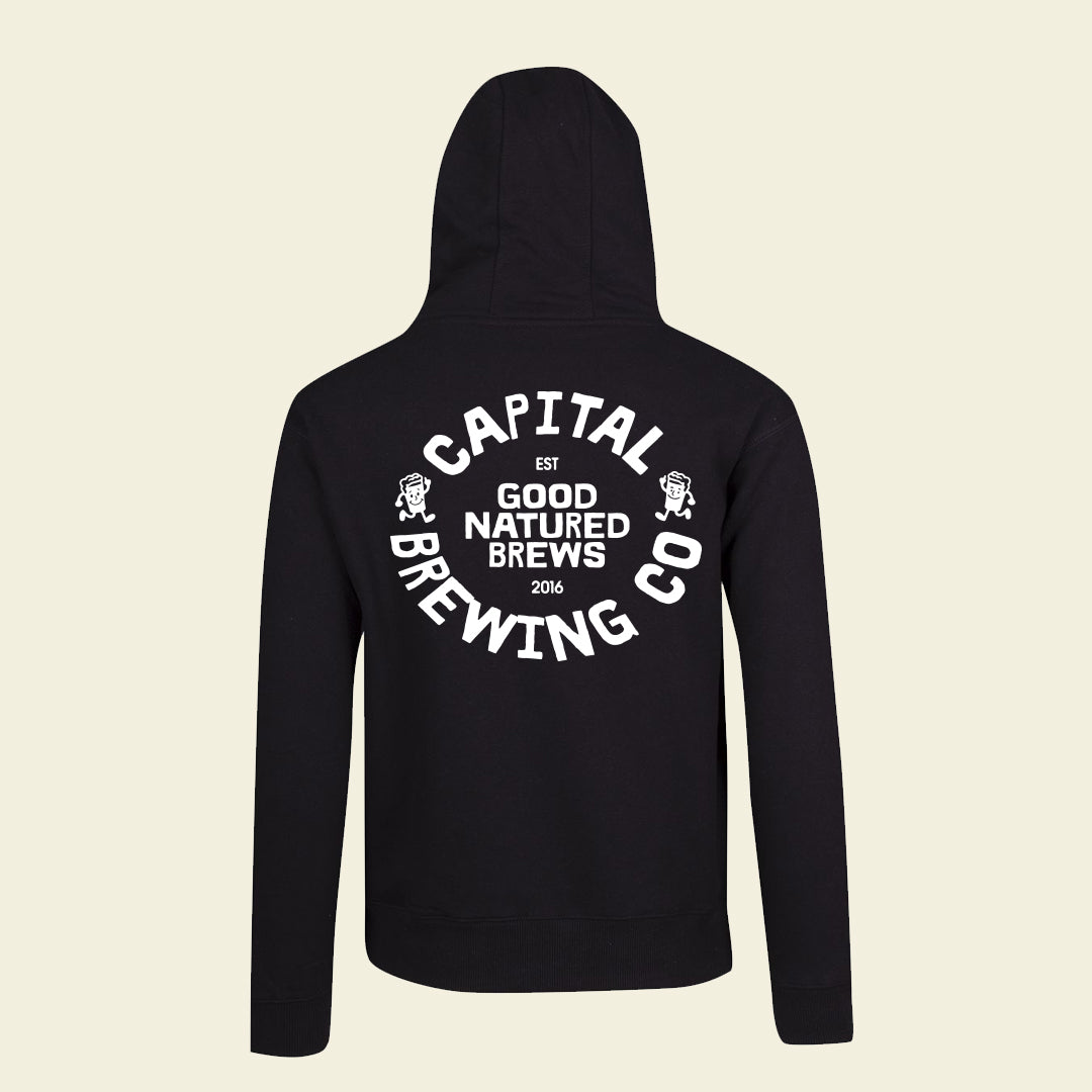 Capital Back Print Hoodie