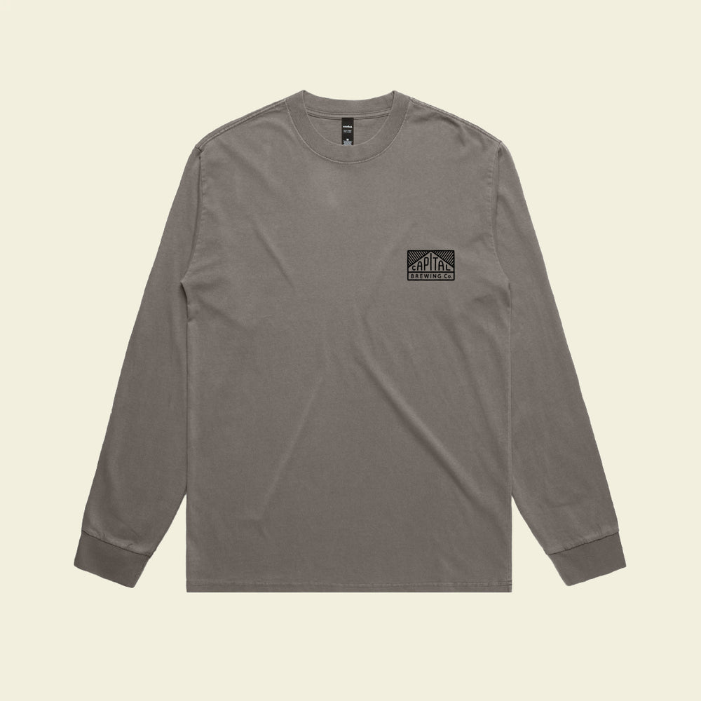 Faded Grey Long Sleeve
