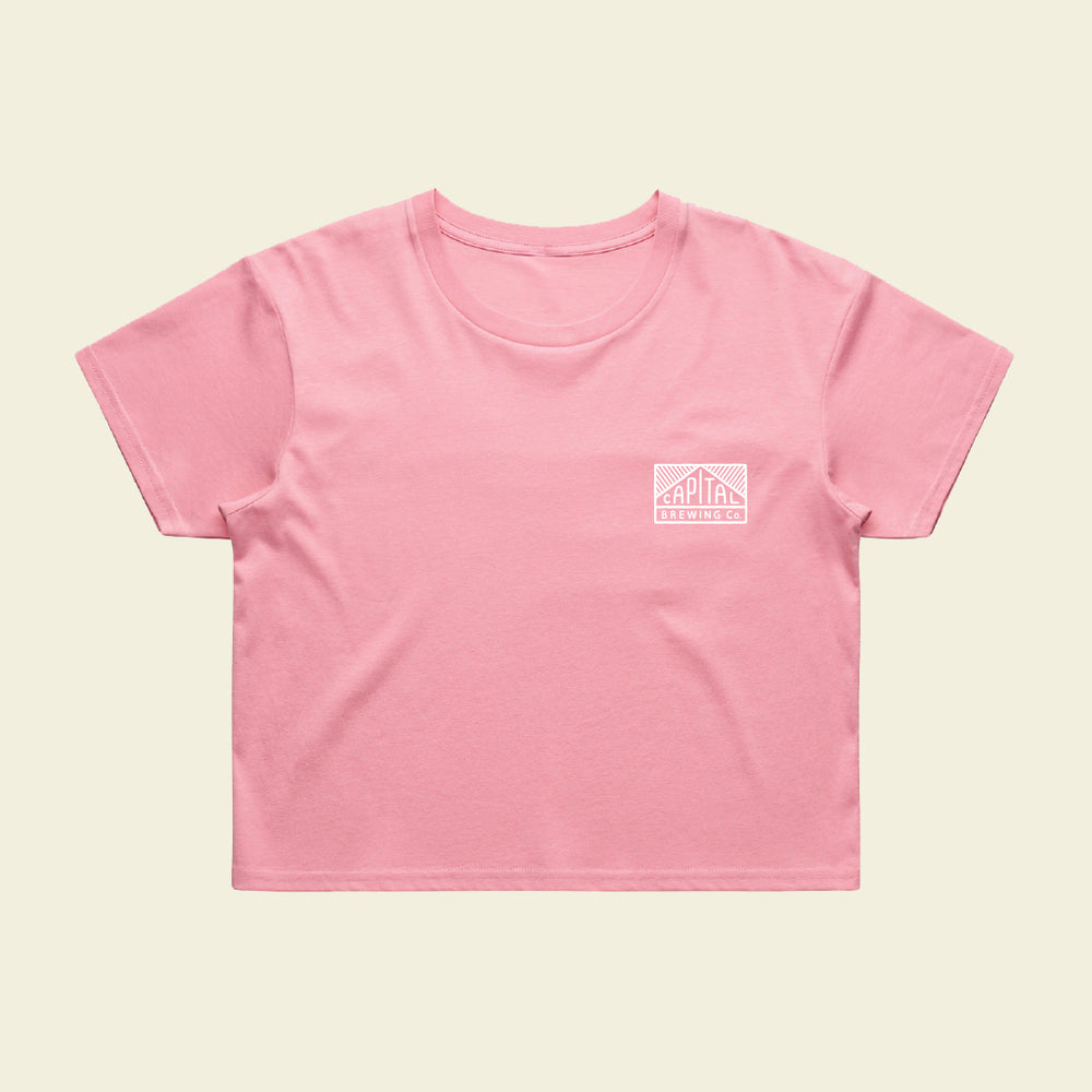 Brewing Process Women's Crop Tee