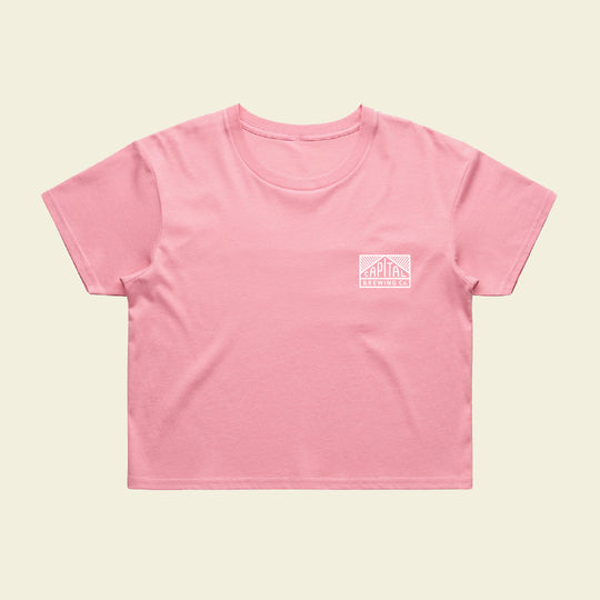 Brewing Process Women's Crop Tee