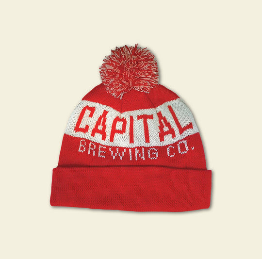 Capital Pom Pom Beanie