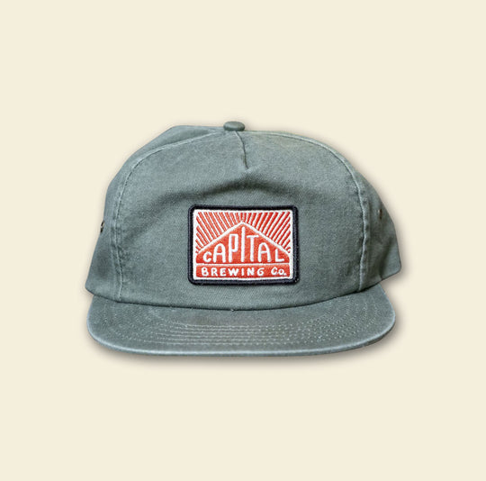 Green Patch Hat