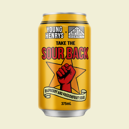 Take the Sour Back x Young Henrys Collab