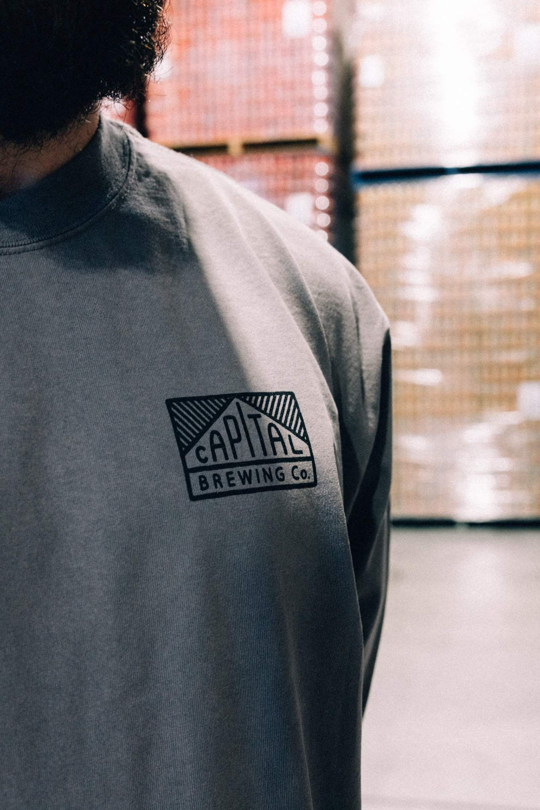 Faded Grey Long Sleeve